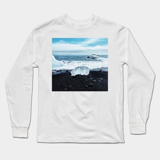Diamond Beach Long Sleeve T-Shirt by AlishaMSchil
